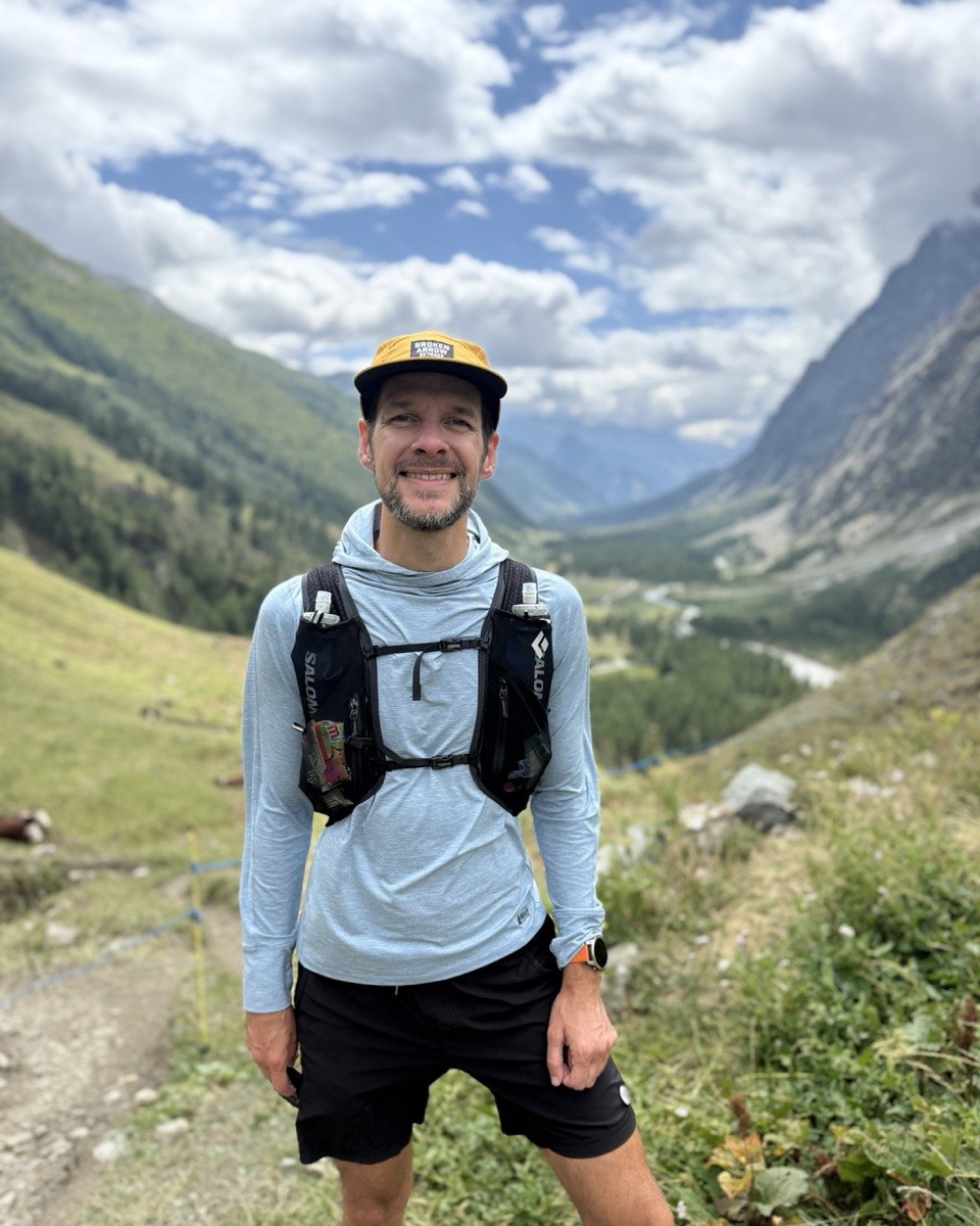Clay Welch, MST, EA, on a mountain trail